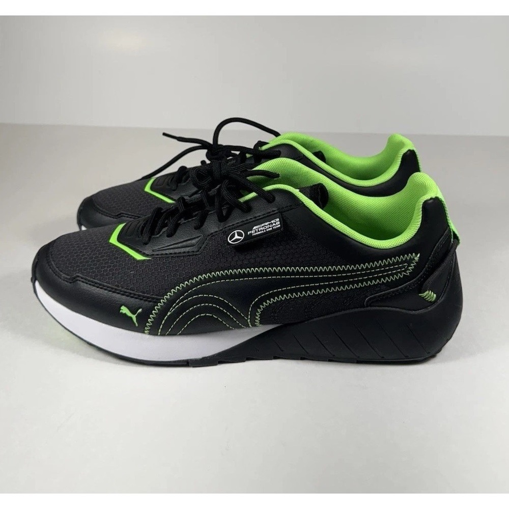 PUMA x Mercedes-AMG Petronas F1 SpeedFusion Shoes Black Men's 10 *NEW* 308427-01 - Picture 3 of 10